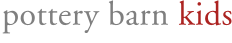 pottery barn kids