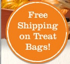 Free Shipping on Treat Bags!