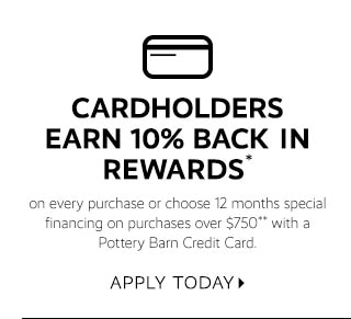 Pottery Barn Credit Card