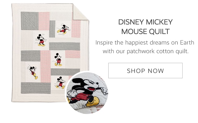 DISNEY MICKEY MOUSE QUILT - SHOP NOW