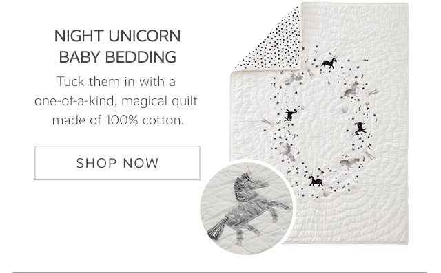 NIGHT UNICORN BABY BEDDING - SHOP NOW