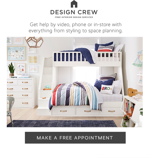 DESIGN CREW - MAKE A FREE APPOINTMENT