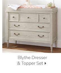 BLYTHE DRESSER & TOPPER SET