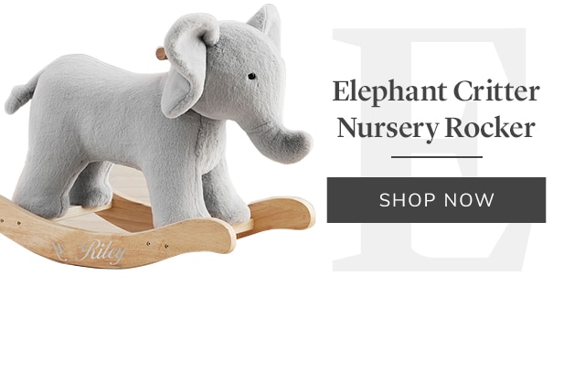 ELEPHANT CRITTER NURSERY ROCKER