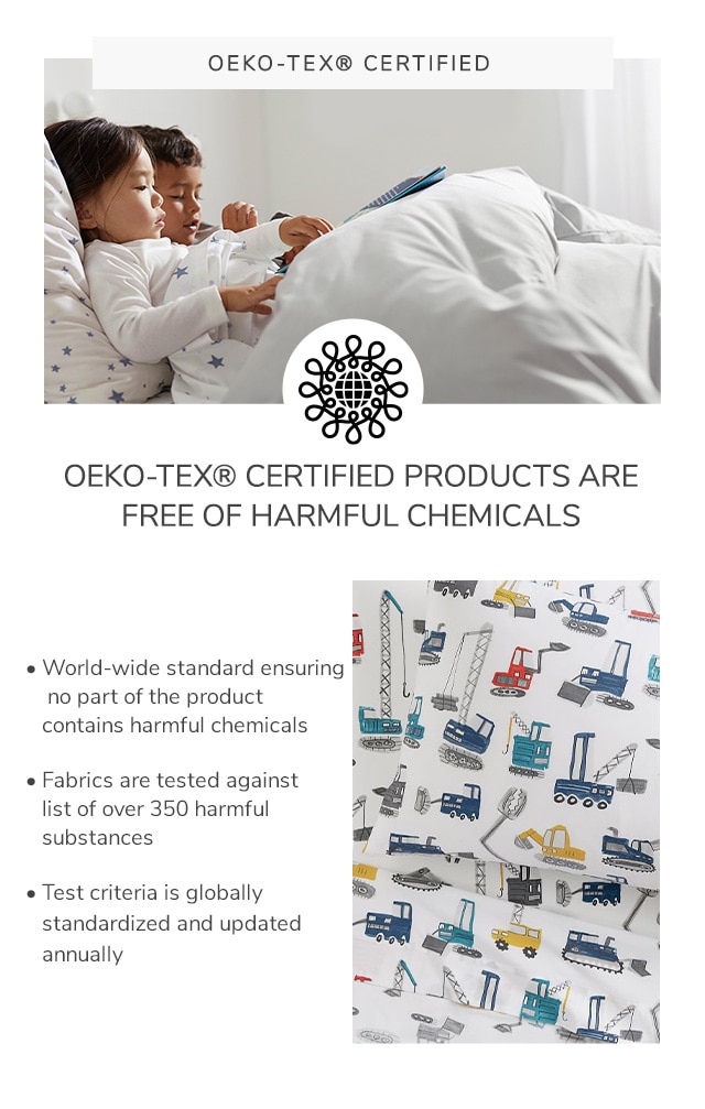 OEKO-TEXÂ® CERTIFIED