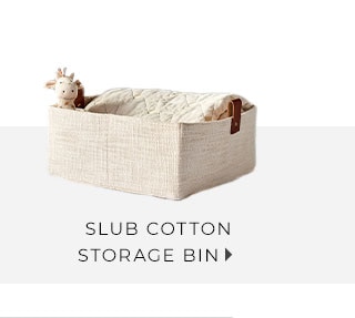 SLUB COTTON STORAGE BIN