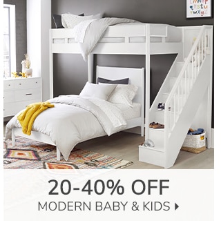 20-40% OFF MODERN BABY & KIDS