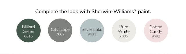 COMPLETE THE LOOK WITH SHERWIN-WILLIAMS® PAINT.