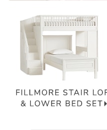 FILLMORE STAIR LOFT & LOWER BED SET