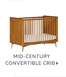 MID-CENTURY CONVERTIBLE CRIB