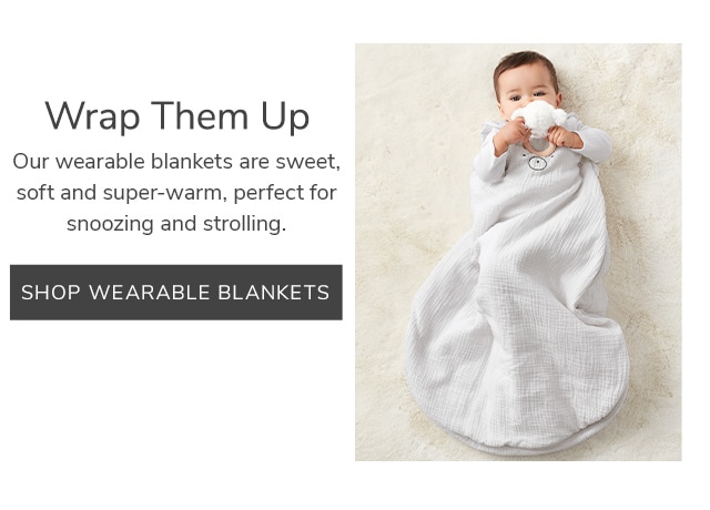 WRAP THEM UP - SHOP WEARABLE BLANKETS