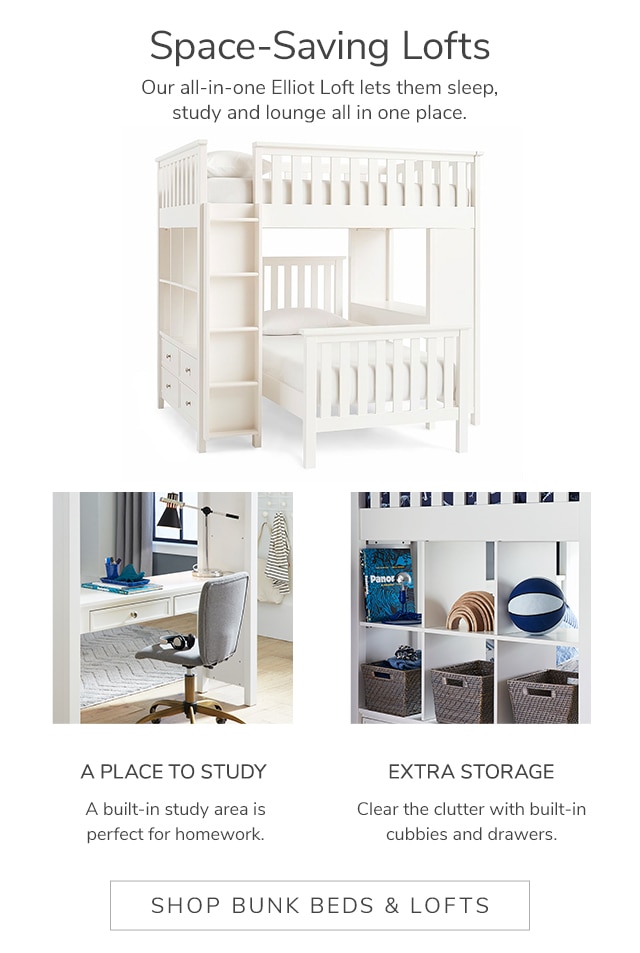 SPACE-SAVING LOFTS - SHOP BUNK BEDS & LOFTS