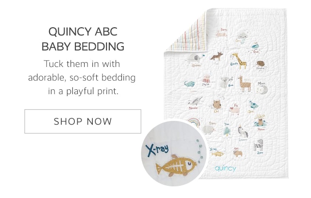 QUINCY BABY BEDDING - SHOP NOW