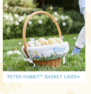 PETER RABBIT TM BASKET LINER