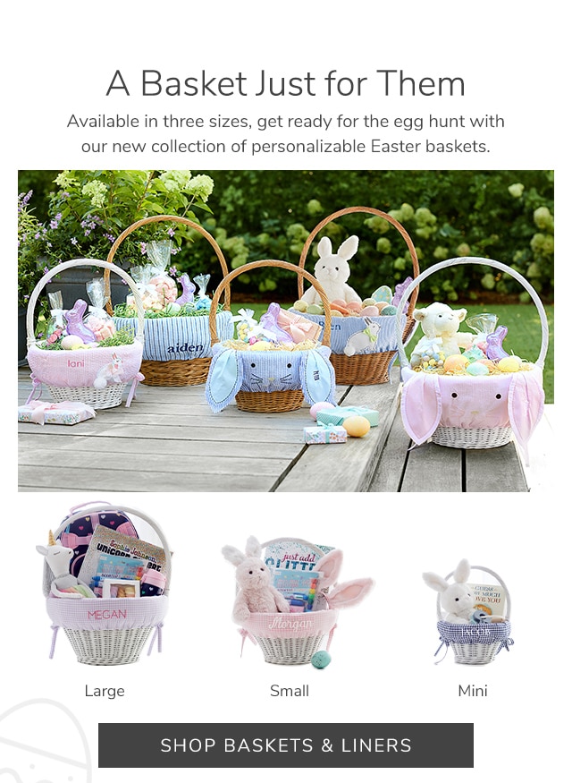 A BASKET JUST FOR THEM - SHOP BASKETS & LINERS