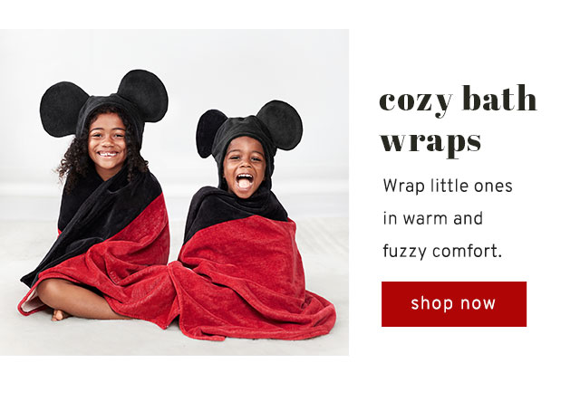 COZY BATH WRAPS - SHOP NOW