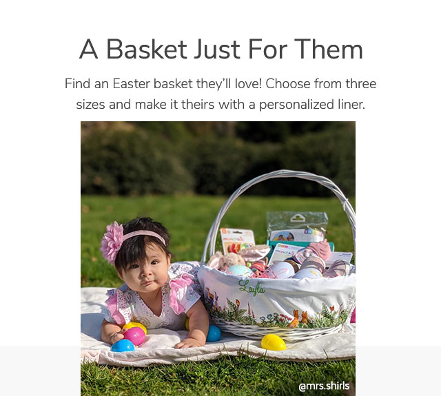 A BASKET JUST FOR THEM