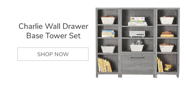 CHARLIE WALL DRAWER BASE TOWER SET