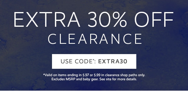 EXTRA 30% OFF