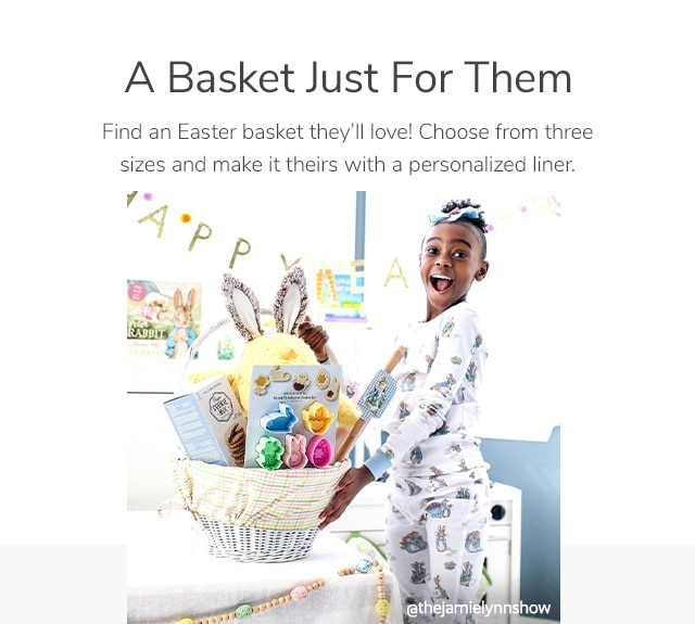 A BASKET JUST FOR THEM