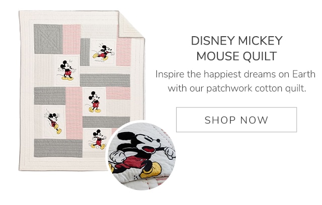 DINSEY MICKEY MOUSE QUILT - SHOP NOW