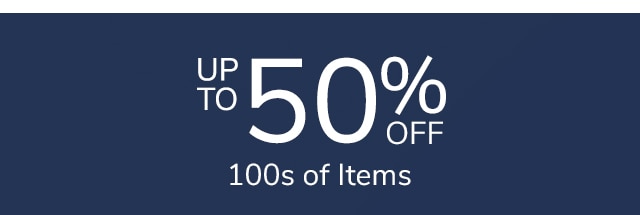 UP TO 50% OFF