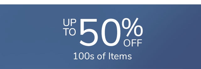 UP TO 50% OFF