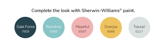 COMPLETE THE LOOK WITH SHERWIN-WILLIAMS® PAINT.