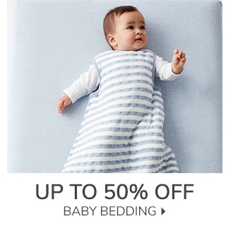 UP TO 50% OFF BABY BEDDING