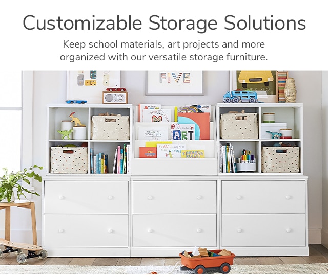 CUSTOMIZABLE STORAGE SOLUTIONS