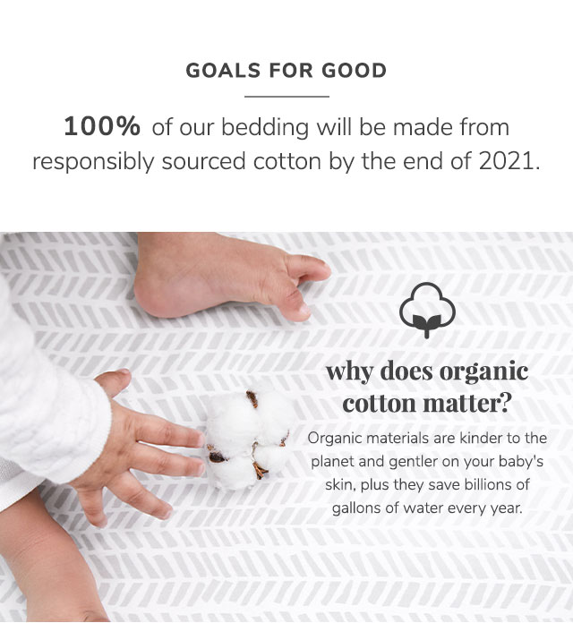 WHY DOES ORGANIC COTTON MATTER?