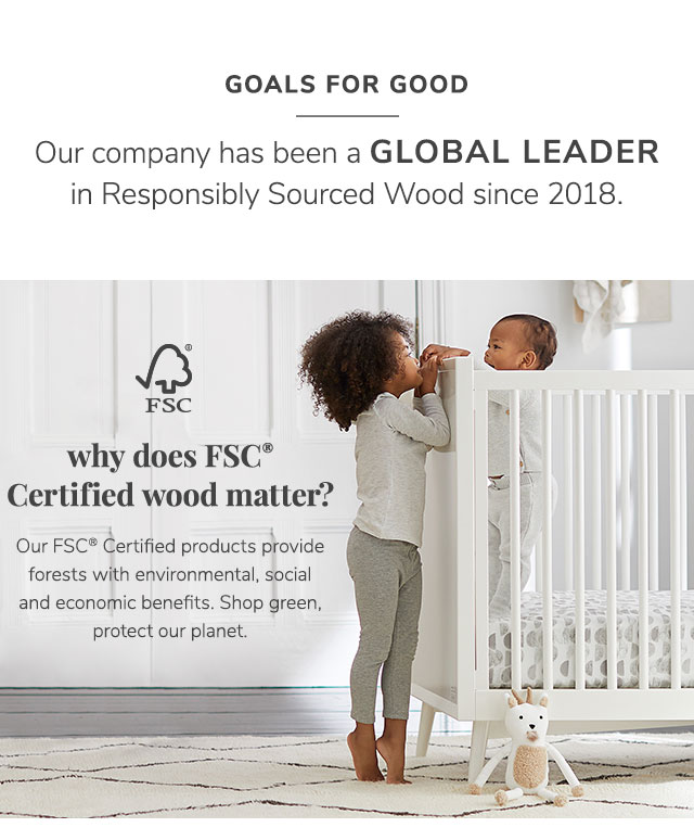 WHY DOES FSC CERTIFIED WOOD MATTER