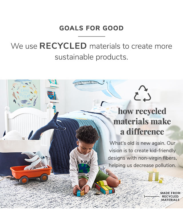 HOW RECYCLED MATERIALS MAKE A DIFFERENCE