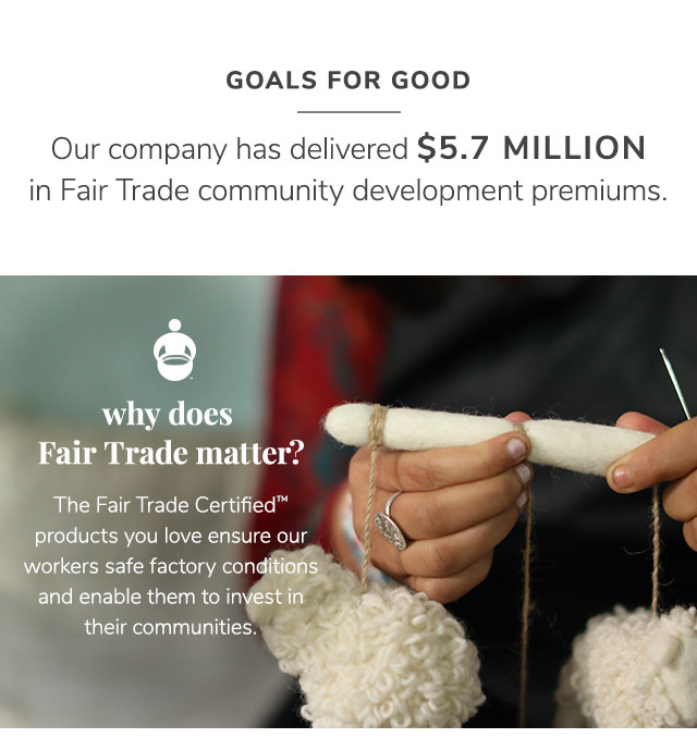 WHY DOES FAIR TRADE MATTER?