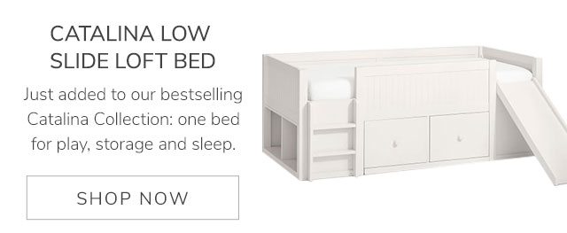 CATALINA LOW SLIDE LOFT BED