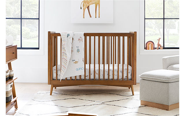 WEST ELM X PBK MID-CENTURY CRIB