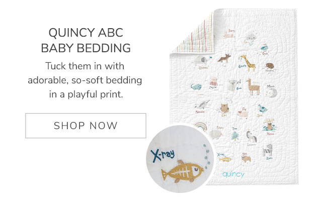 QUINCY ABC BABY BEDDING