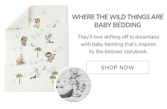 WHERE THE WILD THINGS ARE BABY BEDDING