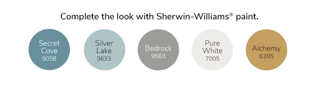 COMPLETE THE LOOK WITH SHERWIN WILLIAMS® PAINT.