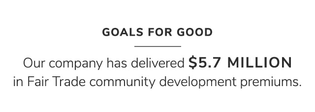 GOALS FOR GOOD