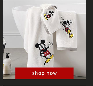 MICKEY MOUSE BATH TOWEL COLLECTION