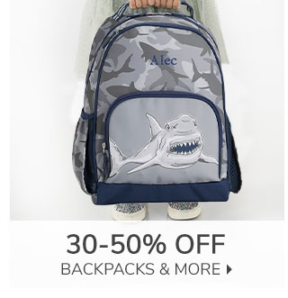 30-50% OFF BACKPACKS & MORE