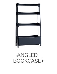 ANGLED BOOKCASE