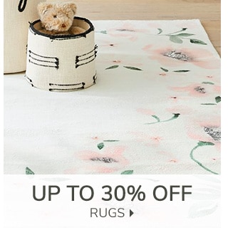 UP TO 30% OFF RUGS