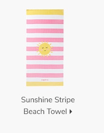 SUNSHINE STRIPE BEACH TOWEL