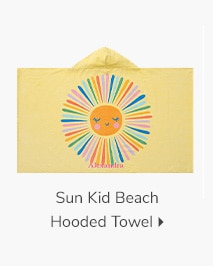 SUN KID BEACH HOODED TOWEL