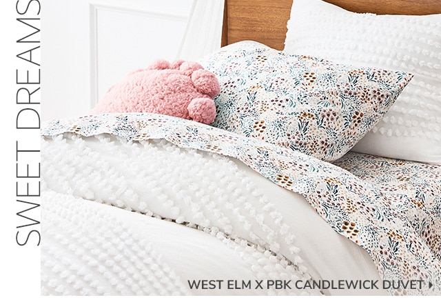 WEST ELM X PBK CANDLEWICK DUVET