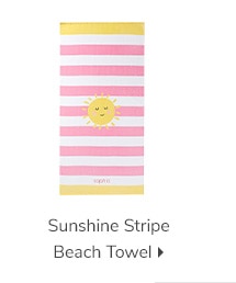 SUNSHINE STRIPE BEACH TOWEL