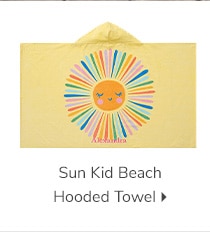 SUN KID BEACH HOODED TOWEL