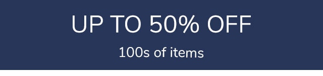 UP TO 50% OFF